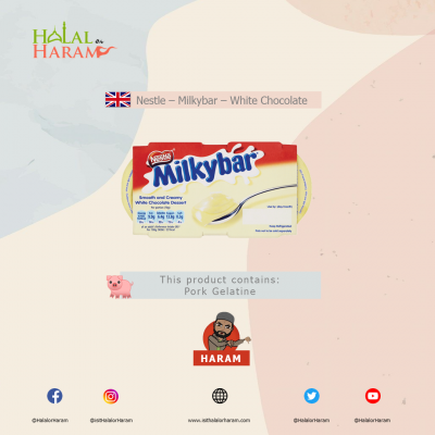 Is Milkybar Dessert Halal?